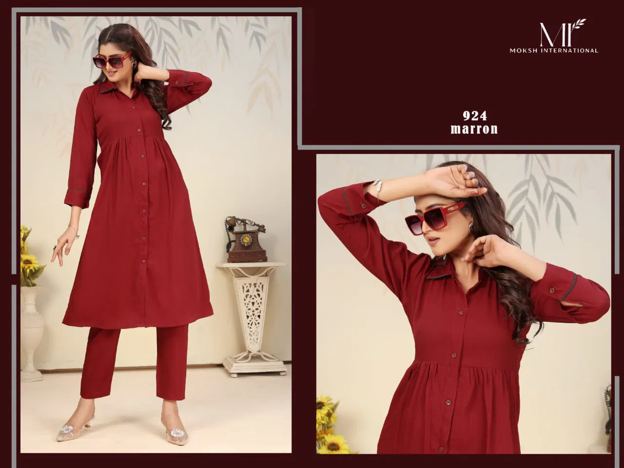 Ice Vol 1 By Moksh Rinkal Cotton Kurti With Bottom Wholesale Shop In Surat
